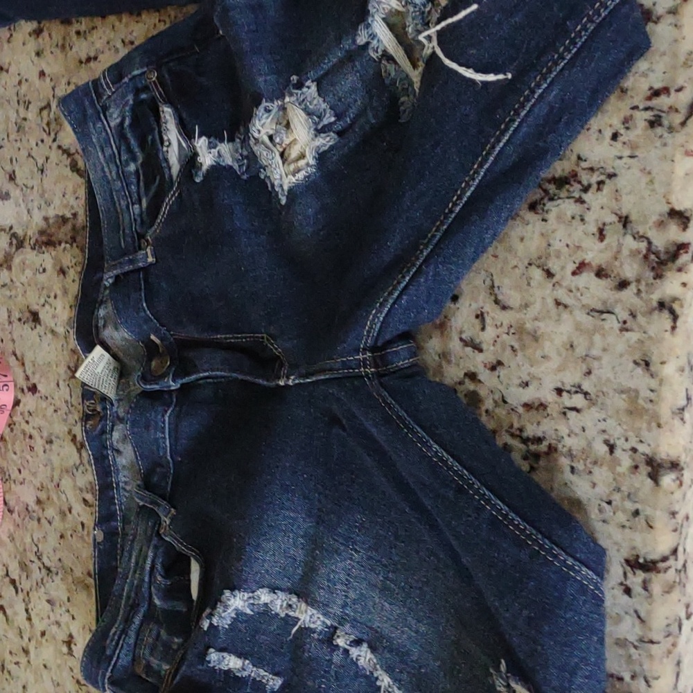 Red Rivet blue jeans 13 flare legs